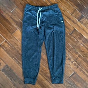 Vuori joggers, gray, size small